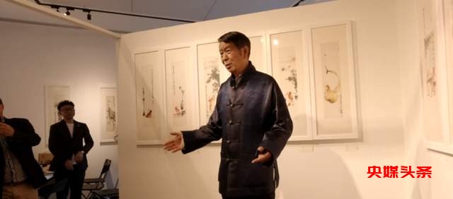 醉红墙下的艺术盛宴：李历作品展引领中法文化交流与传承