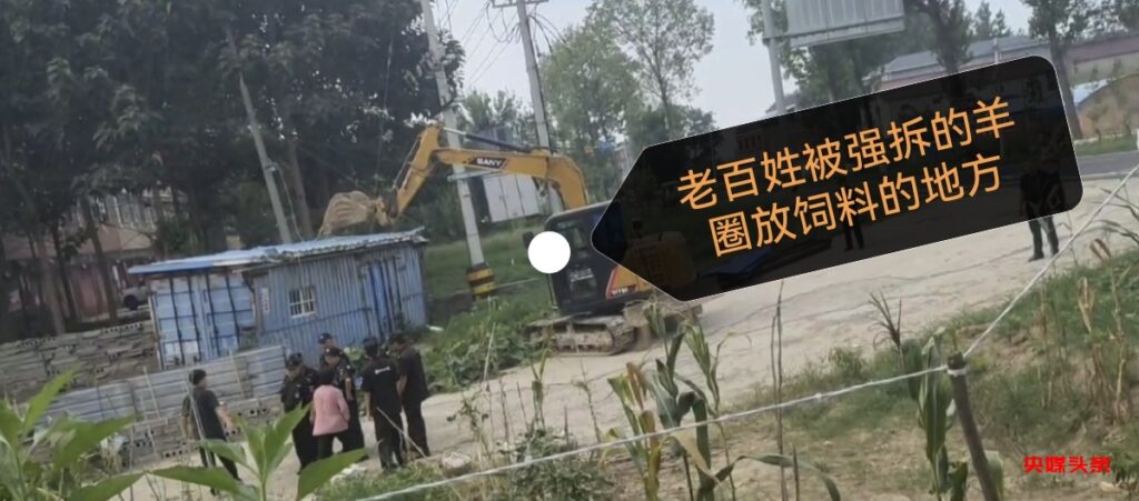 河南省太康县龙曲镇新任领导-无视天灾民情 强行拆除村民私有财产引公愤